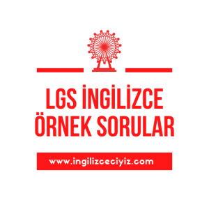 8. sınıf lgs ingilizce örnek sorular