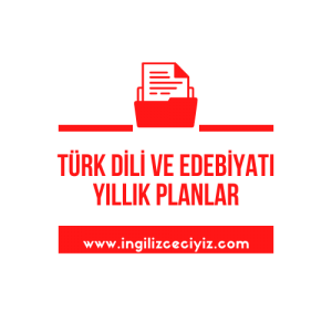 türk dili ve edebiyatı yıllık plan