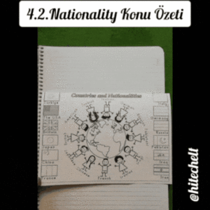 4. sınıf ingilizce 2. ünite etkinlik worksheet