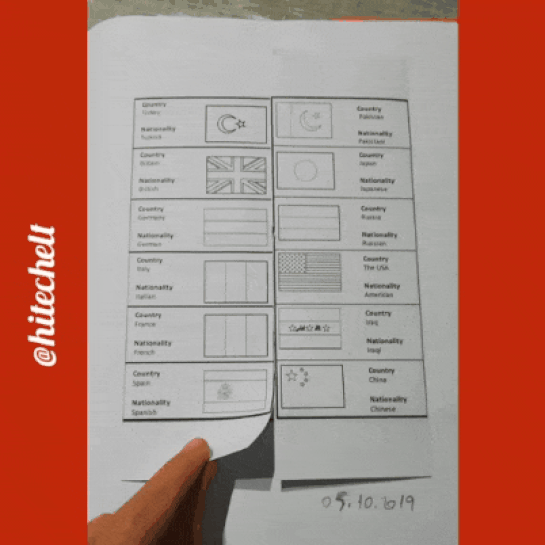 4. sınıf ingilizce 2. ünite çalışma kağıdı