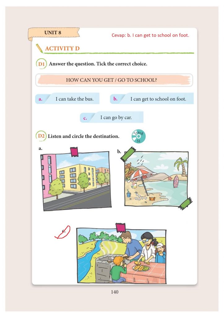 3. sınıf ingilizce ders kitabı sayfa 140 cevapları yıldırım yayınları