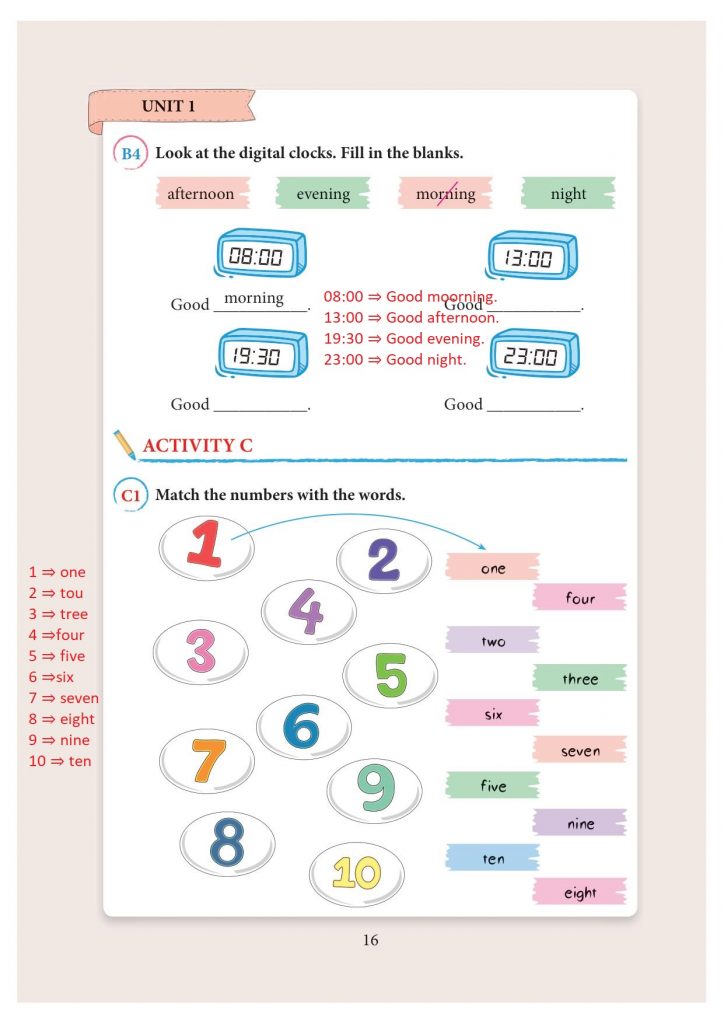 3. sınıf ingilizce ders kitabı sayfa 16 cevapları yıldırım yayınları