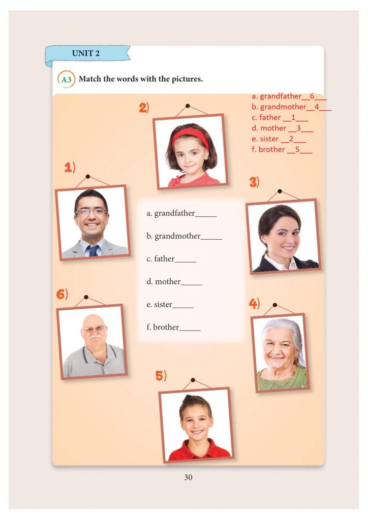 3. sınıf ingilizce ders kitabı sayfa 30 cevapları yıldırım yayınları