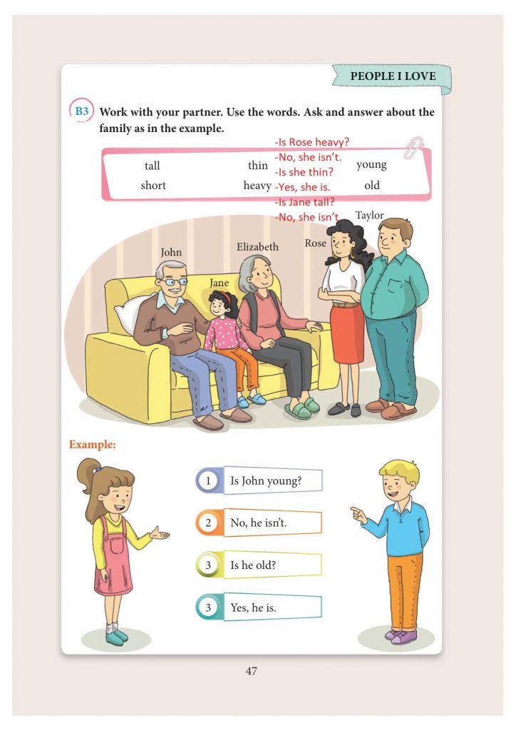 3. sınıf ingilizce ders kitabı sayfa 47 cevapları yıldırım yayınları