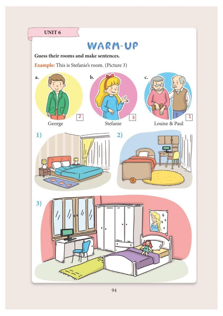 3. sınıf ingilizce ders kitabı sayfa 94 cevapları yıldırım yayınları