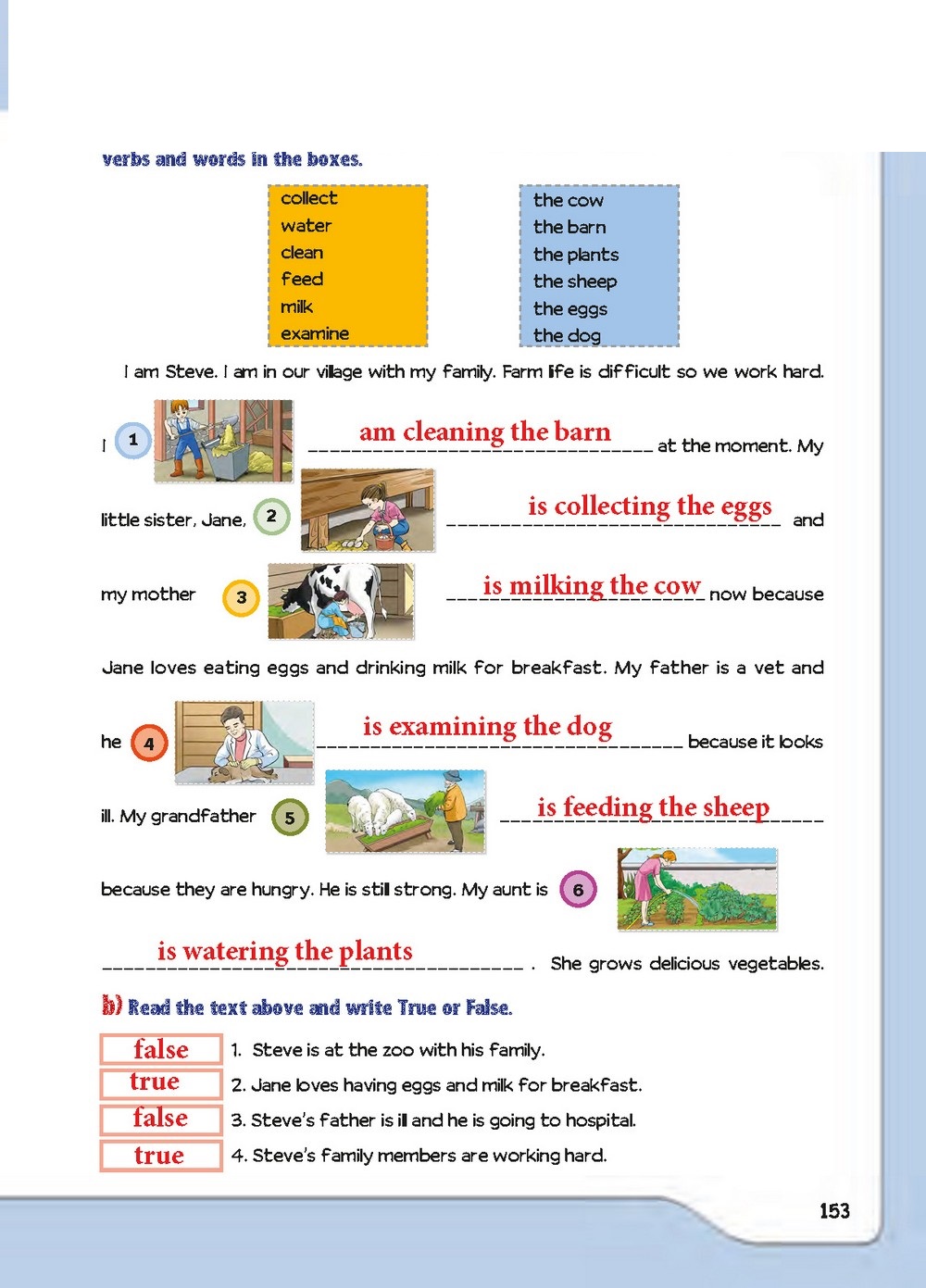 5. Sınıf Meb Yayınları İngilizce Ders Kitabı Sayfa 153 Cevapları