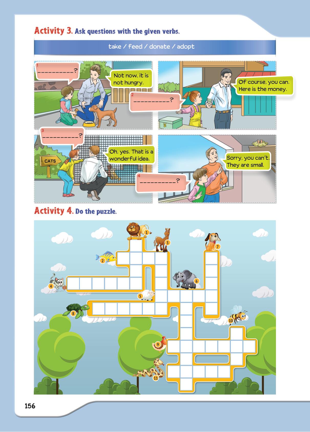 5. Sınıf Meb Yayınları İngilizce Ders Kitabı Sayfa 156 Cevapları