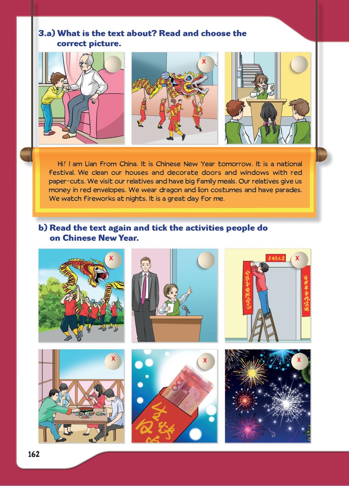 5. Sınıf Meb Yayınları İngilizce Ders Kitabı Sayfa 162 Cevapları