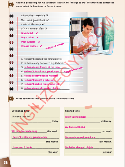 10. Sınıf Pasifik Yayınları Çalışma Kitabı İngilizce Ders Kitabı Sayfa 38 Cevapları 10. Sınıf Pasifik Yayınları Çalışma Kitabı İngilizce Ders Kitabı Sayfa 38 Cevapları