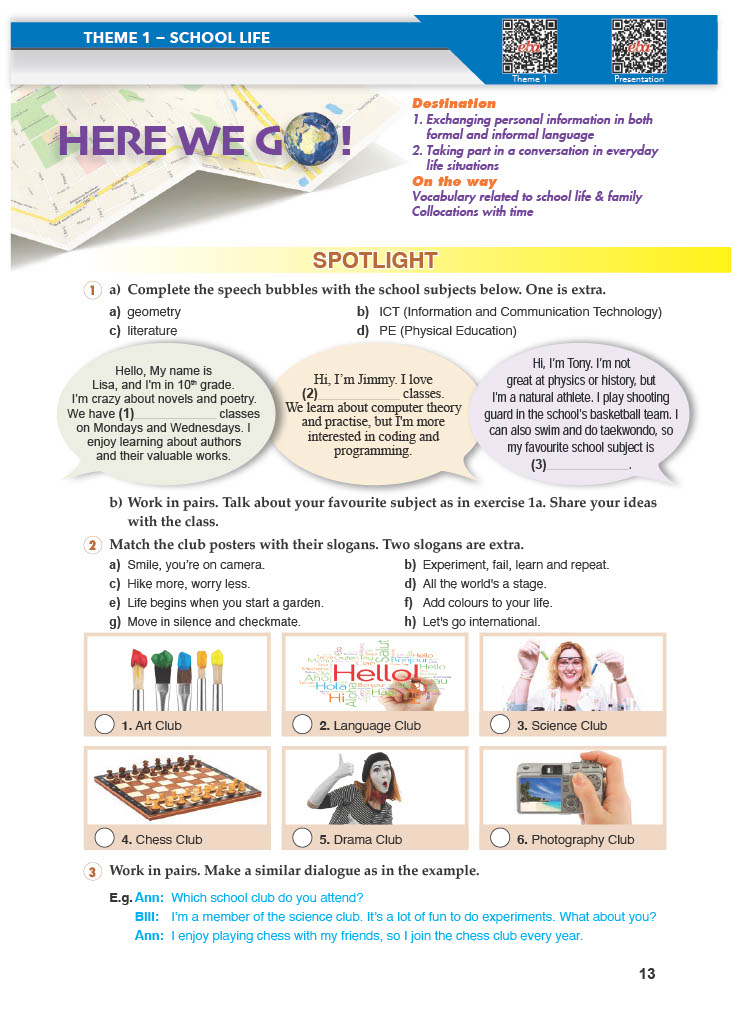 10. Sınıf Spice Up Meb Yayınları İngilizce Ders Kitabı Sayfa 13 Cevapları 10. Sınıf Spice Up Meb Yayınları İngilizce Ders Kitabı Sayfa 13 Cevapları