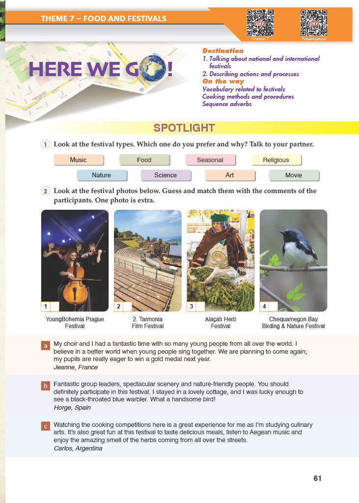 10. Sınıf Spice Up Meb Yayınları İngilizce Ders Kitabı Sayfa 61 Cevapları 10. Sınıf Spice Up Meb Yayınları İngilizce Ders Kitabı Sayfa 61 Cevapları