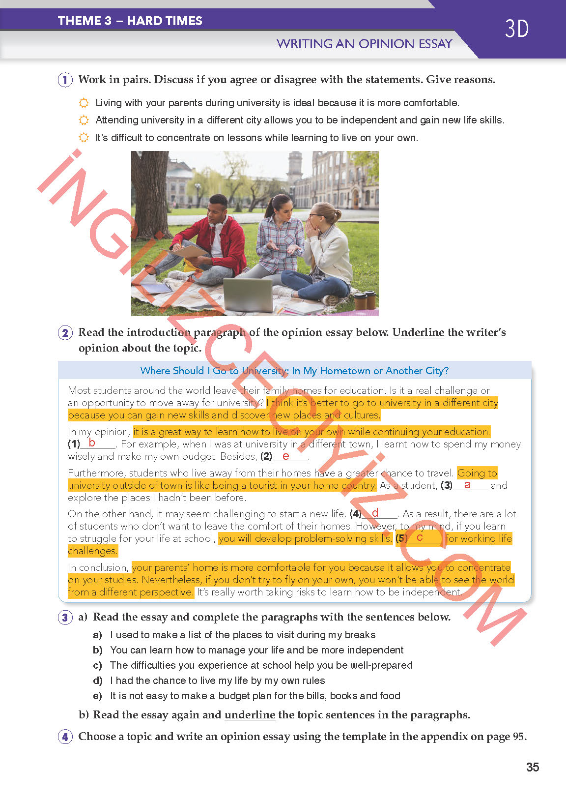 11. Sınıf Meb Yayınları Spice Up İngilizce Ders Kitabı Sayfa 35 Cevapları 11. Sınıf Meb Yayınları Spice Up İngilizce Ders Kitabı Sayfa 35 Cevapları