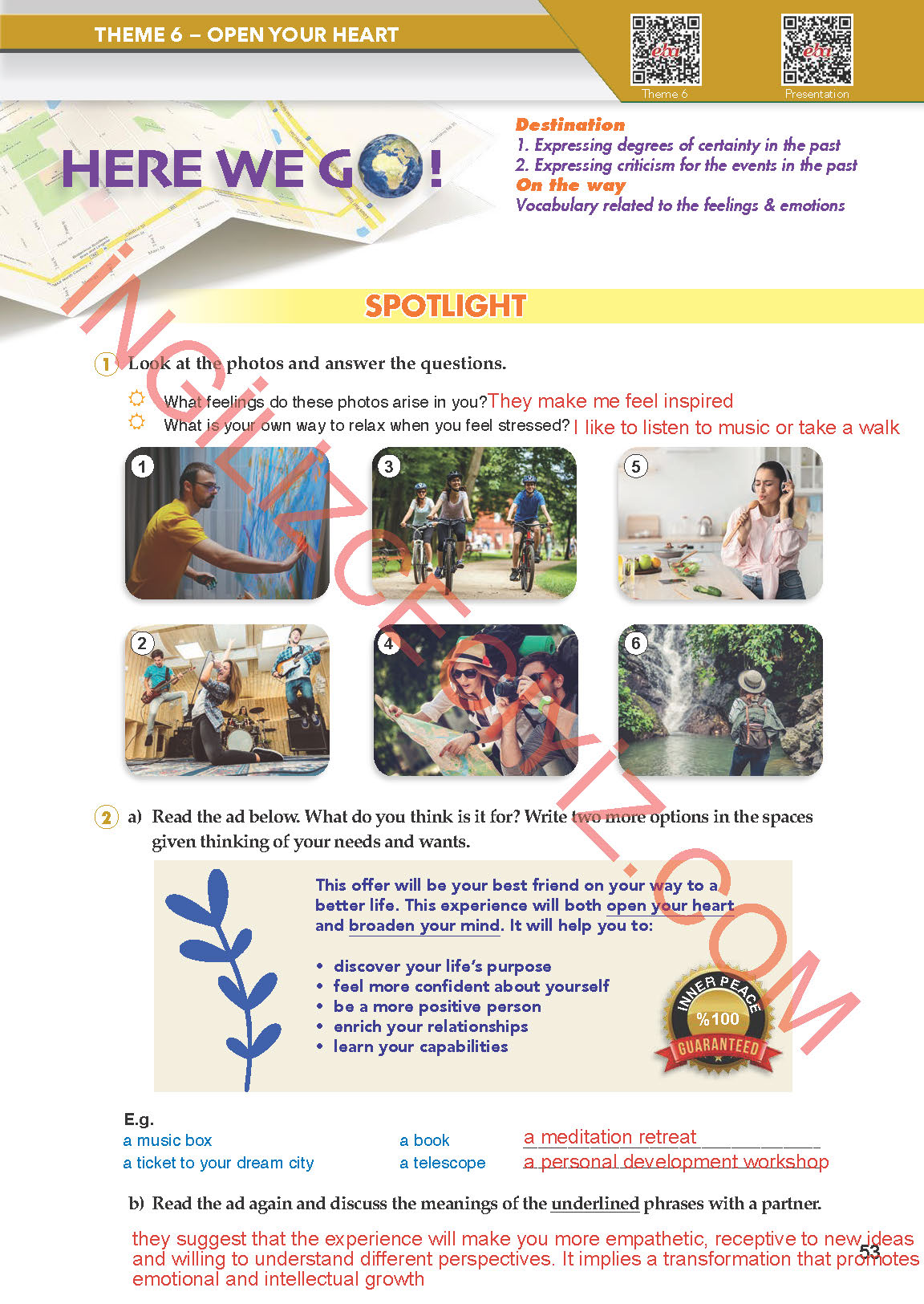 11. Sınıf Meb Yayınları Spice Up İngilizce Ders Kitabı Sayfa 53 Cevapları 11. Sınıf Meb Yayınları Spice Up İngilizce Ders Kitabı Sayfa 53 Cevapları