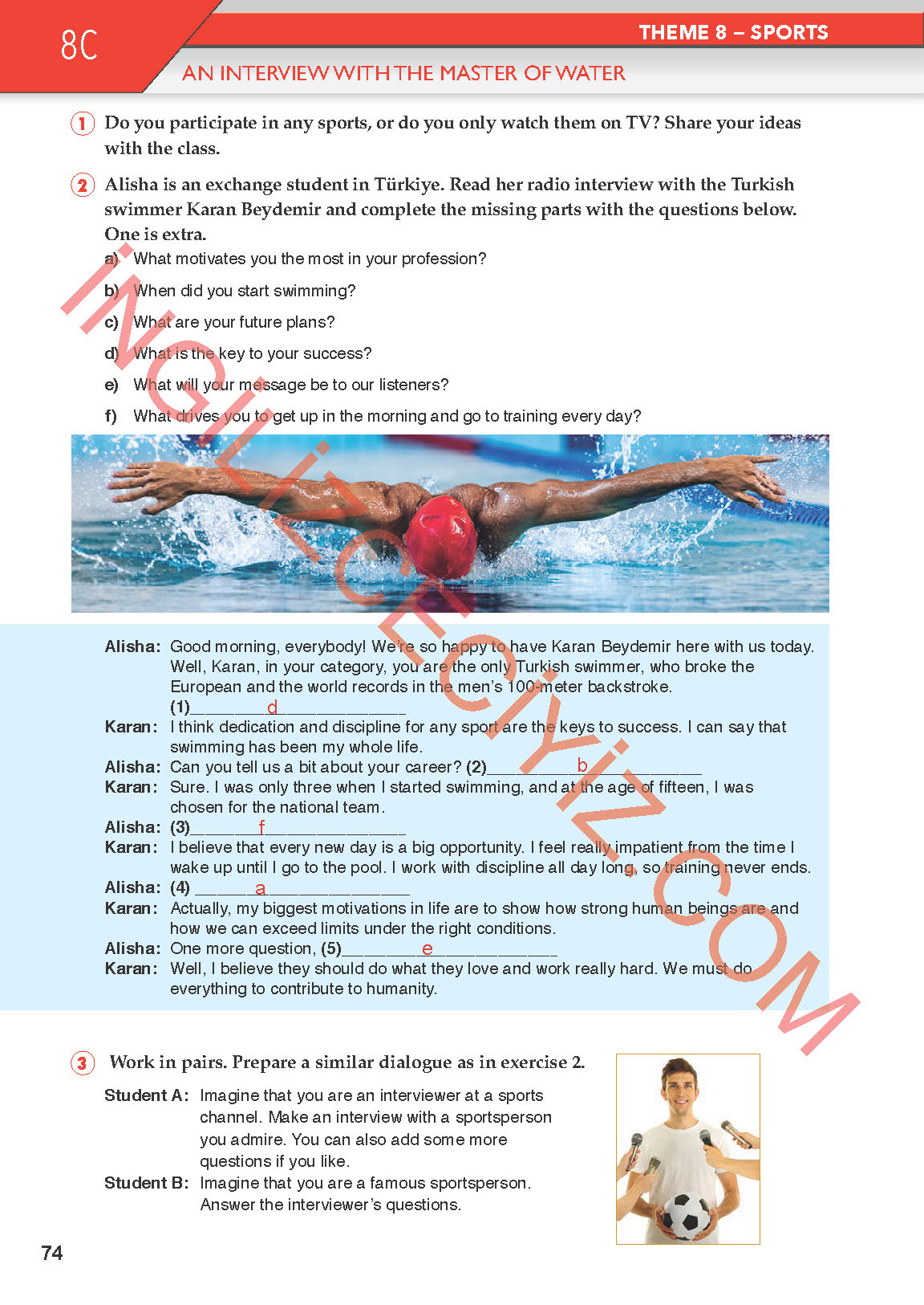 11. Sınıf Meb Yayınları Spice Up İngilizce Ders Kitabı Sayfa 74 Cevapları 11. Sınıf Meb Yayınları Spice Up İngilizce Ders Kitabı Sayfa 74 Cevapları