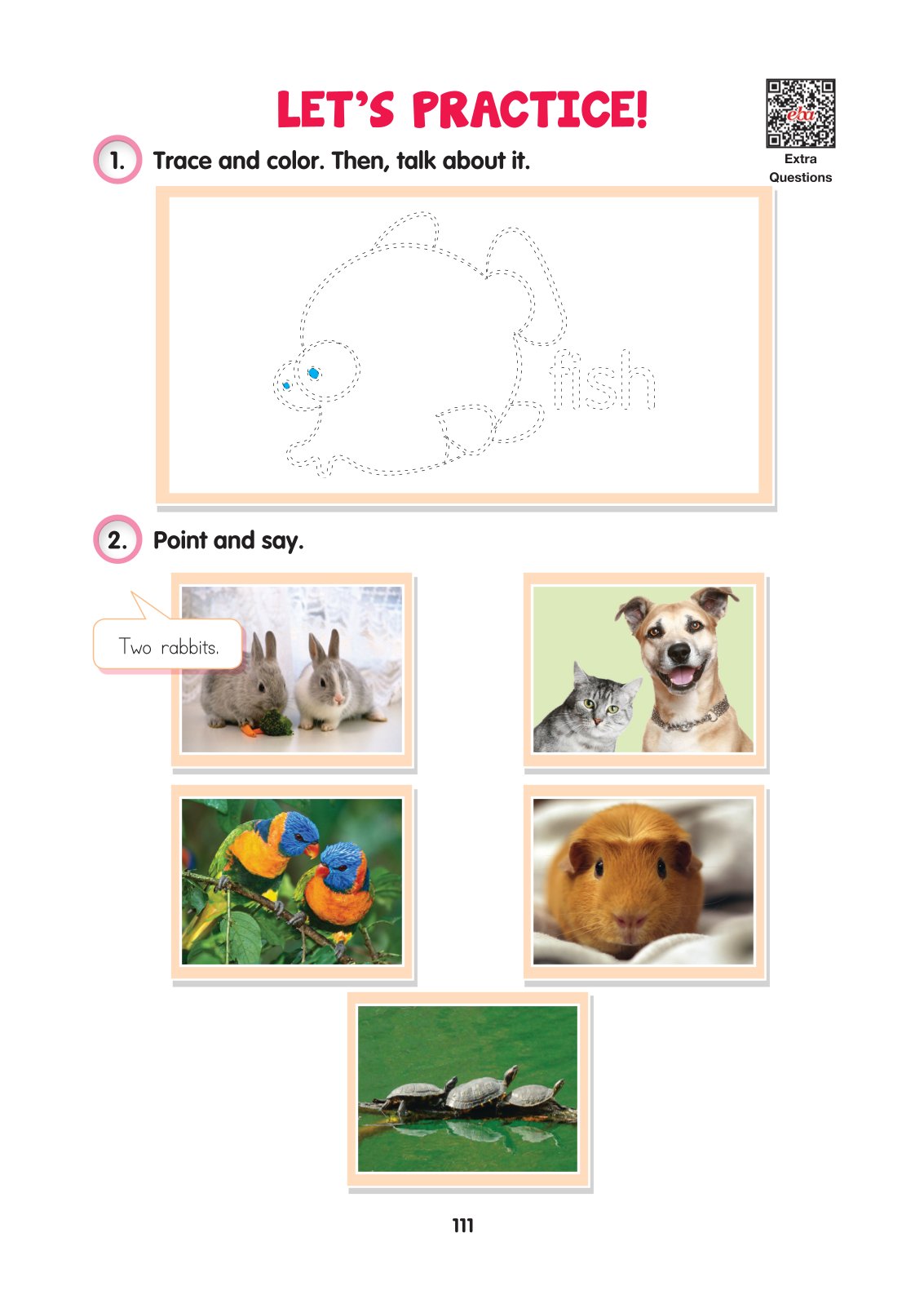 2. Sınıf Hecce Yayıncılık İngilizce Ders Kitabı Sayfa 111 Cevapları