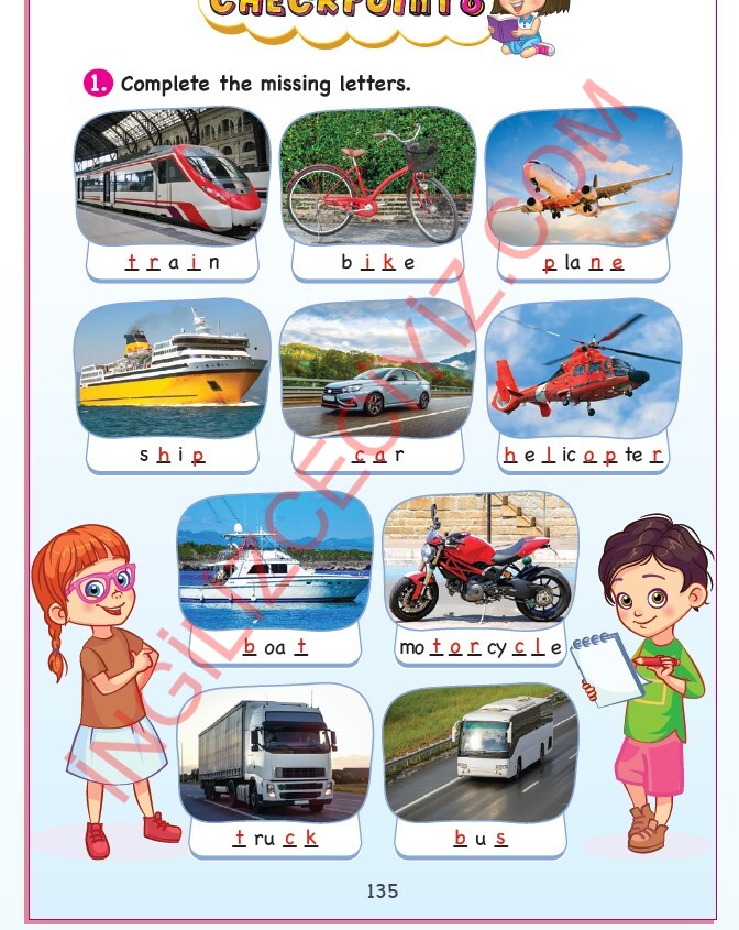 3. Sınıf Sdr Dikey Yayıncılık İngilizce Ders Kitabı Sayfa 135 Cevapları 3. Sınıf Sdr Dikey Yayıncılık İngilizce Ders Kitabı Sayfa 135 Cevapları