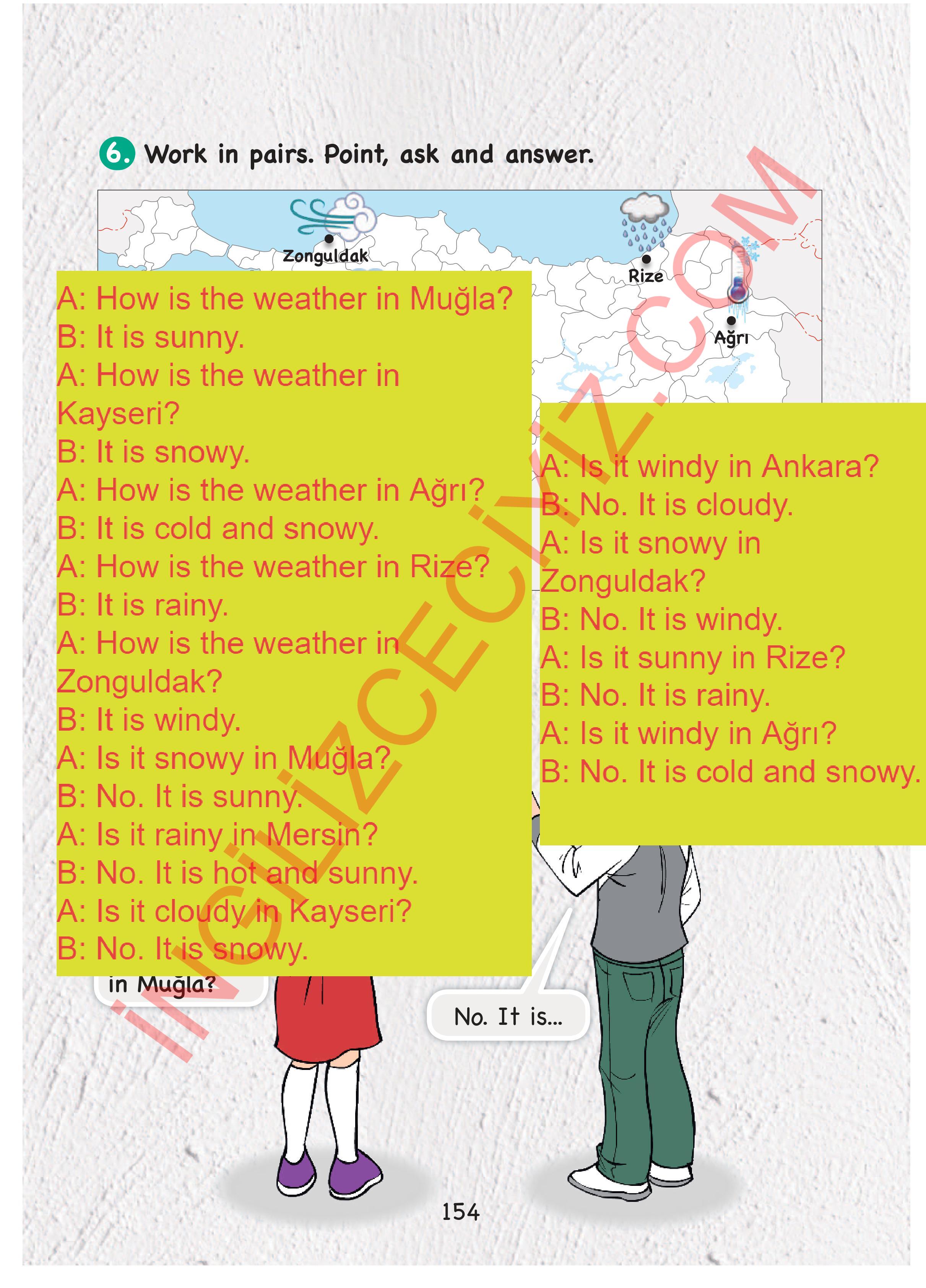3. Sınıf Sdr Dikey Yayıncılık İngilizce Ders Kitabı Sayfa 154 Cevapları 3. Sınıf Sdr Dikey Yayıncılık İngilizce Ders Kitabı Sayfa 154 Cevapları
