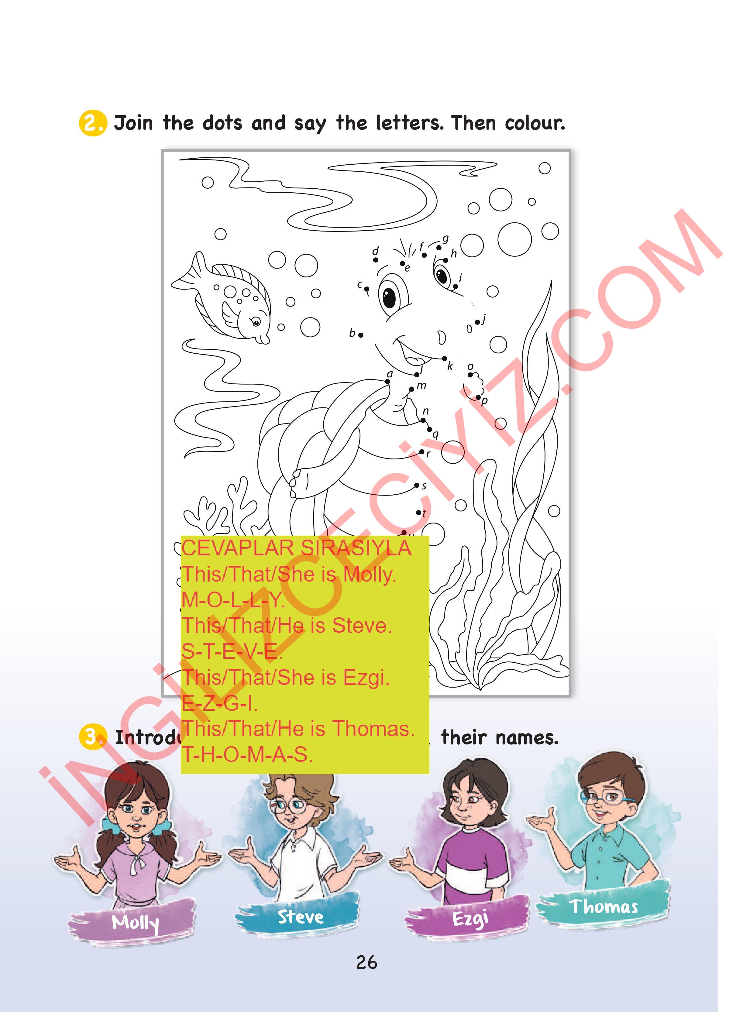 3. Sınıf Sdr Dikey Yayıncılık İngilizce Ders Kitabı Sayfa 26 Cevapları 3. Sınıf Sdr Dikey Yayıncılık İngilizce Ders Kitabı Sayfa 26 Cevapları