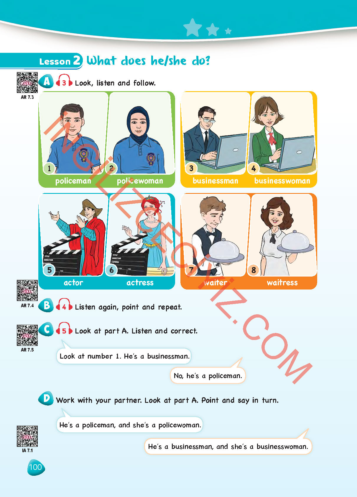 4. Sınıf SDR Dikey Yayıncılık İngilizce Ders Kitabı Sayfa 100 Cevapları 4. Sınıf SDR Dikey Yayıncılık İngilizce Ders Kitabı Sayfa 100 Cevapları