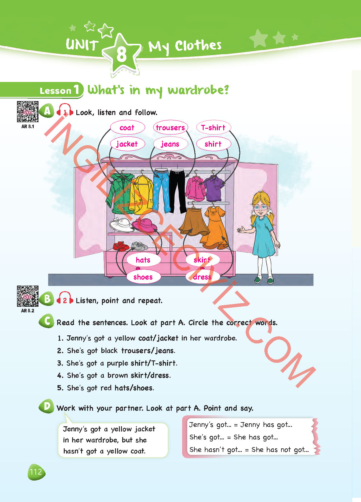 4. Sınıf SDR Dikey Yayıncılık İngilizce Ders Kitabı Sayfa 112 Cevapları 4. Sınıf SDR Dikey Yayıncılık İngilizce Ders Kitabı Sayfa 112 Cevapları