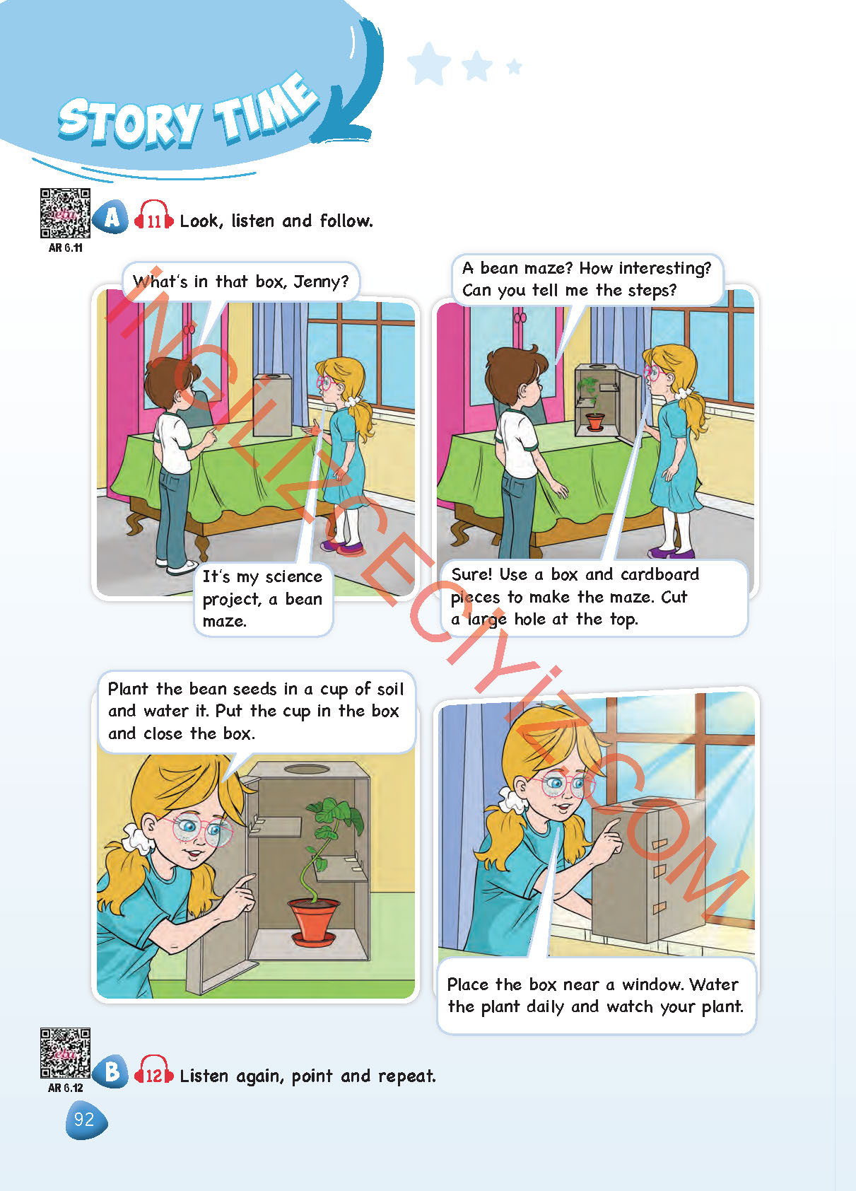 4. Sınıf SDR Dikey Yayıncılık İngilizce Ders Kitabı Sayfa 92 Cevapları 4. Sınıf SDR Dikey Yayıncılık İngilizce Ders Kitabı Sayfa 92 Cevapları