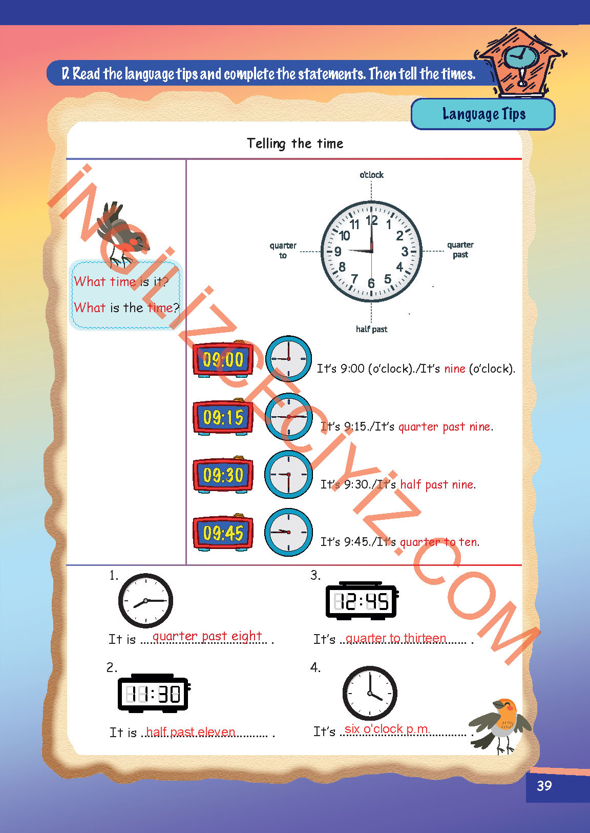 5. Sınıf Meb Yayınları Move Up İngilizce Ders Kitabı Sayfa 39 Cevapları 5. Sınıf Meb Yayınları Move Up İngilizce Ders Kitabı Sayfa 39 Cevapları