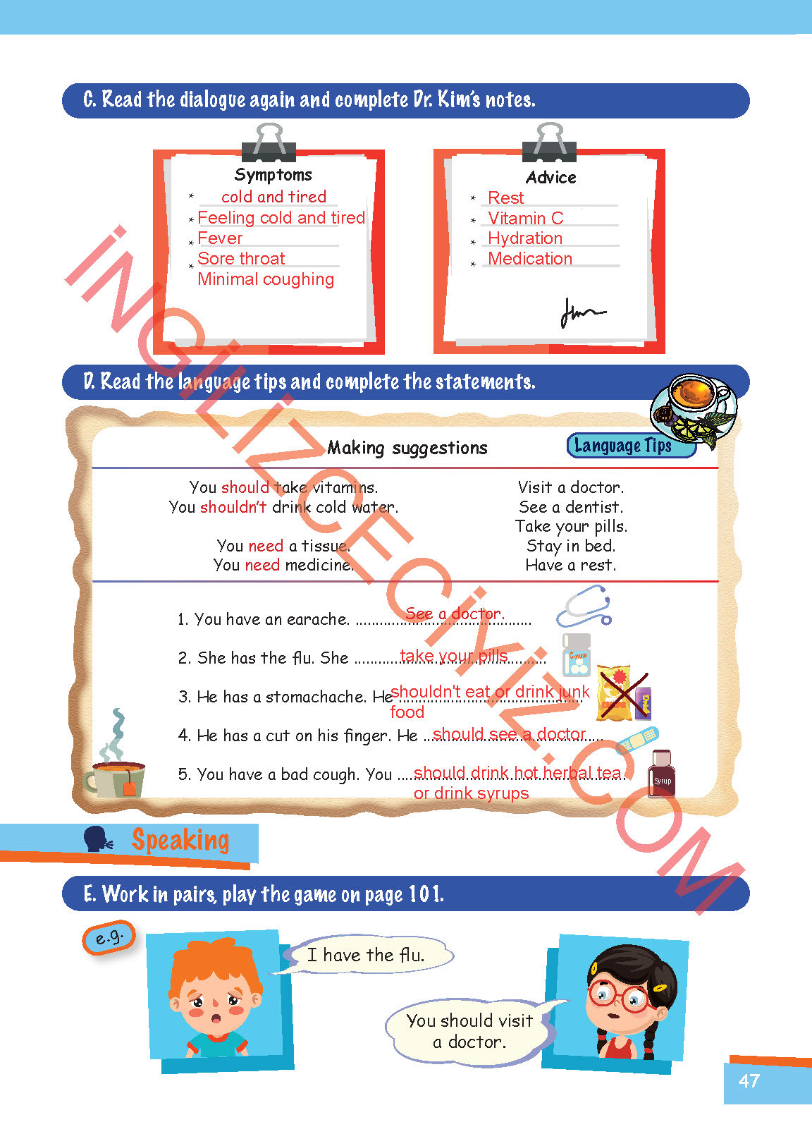 5. Sınıf Meb Yayınları Move Up İngilizce Ders Kitabı Sayfa 47 Cevapları 5. Sınıf Meb Yayınları Move Up İngilizce Ders Kitabı Sayfa 47 Cevapları