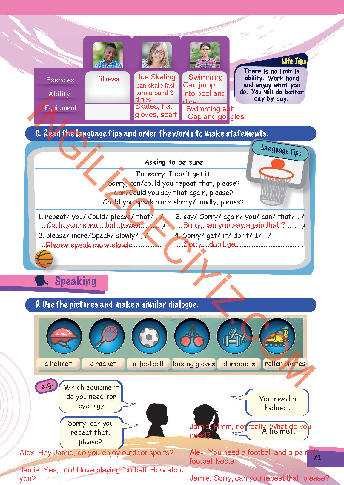 5. Sınıf Meb Yayınları Move Up İngilizce Ders Kitabı Sayfa 71 Cevapları 5. Sınıf Meb Yayınları Move Up İngilizce Ders Kitabı Sayfa 71 Cevapları