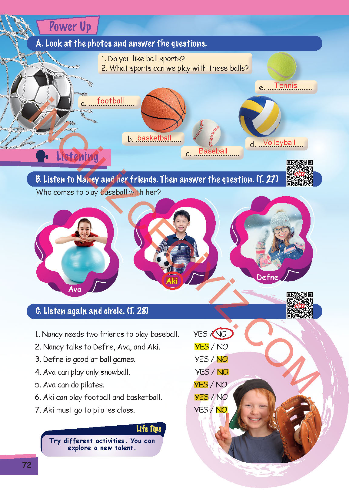 5. Sınıf Meb Yayınları Move Up İngilizce Ders Kitabı Sayfa 72 Cevapları 5. Sınıf Meb Yayınları Move Up İngilizce Ders Kitabı Sayfa 72 Cevapları