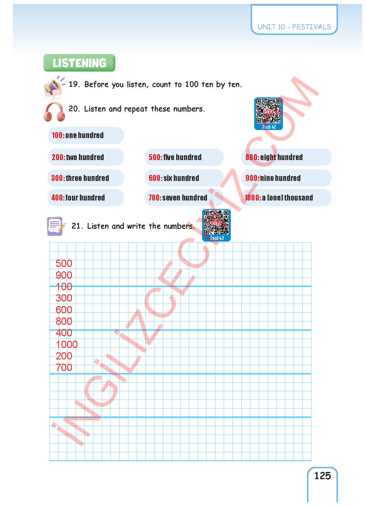 5. Sınıf Pasifik Yayınları İngilizce Ders Kitabı Sayfa 125 Cevapları