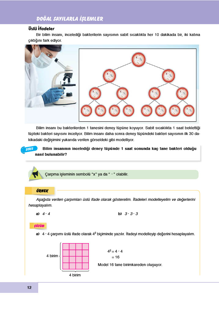 6. Sınıf Doğa Yayınları Matematik Ders Kitabı Sayfa 12 Cevapları 6. Sınıf Doğa Yayınları Matematik Ders Kitabı Sayfa 12 Cevapları