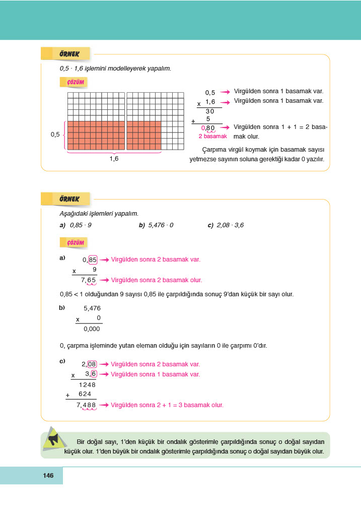 6. Sınıf Doğa Yayınları Matematik Ders Kitabı Sayfa 146 Cevapları 6. Sınıf Doğa Yayınları Matematik Ders Kitabı Sayfa 146 Cevapları