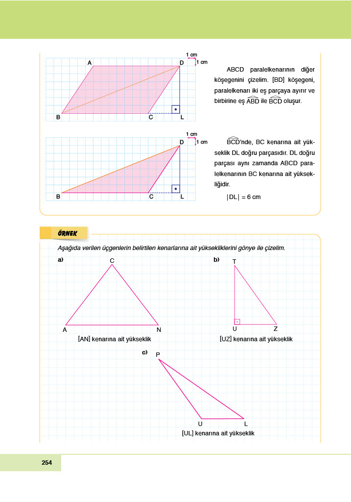 6. Sınıf Doğa Yayınları Matematik Ders Kitabı Sayfa 254 Cevapları 6. Sınıf Doğa Yayınları Matematik Ders Kitabı Sayfa 254 Cevapları