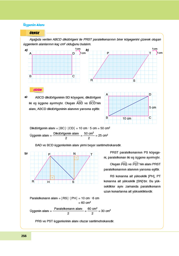 6. Sınıf Doğa Yayınları Matematik Ders Kitabı Sayfa 256 Cevapları 6. Sınıf Doğa Yayınları Matematik Ders Kitabı Sayfa 256 Cevapları