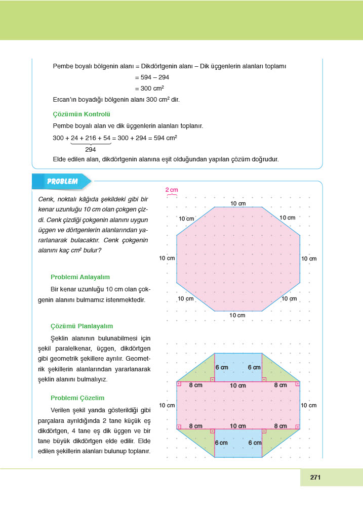 6. Sınıf Doğa Yayınları Matematik Ders Kitabı Sayfa 271 Cevapları 6. Sınıf Doğa Yayınları Matematik Ders Kitabı Sayfa 271 Cevapları