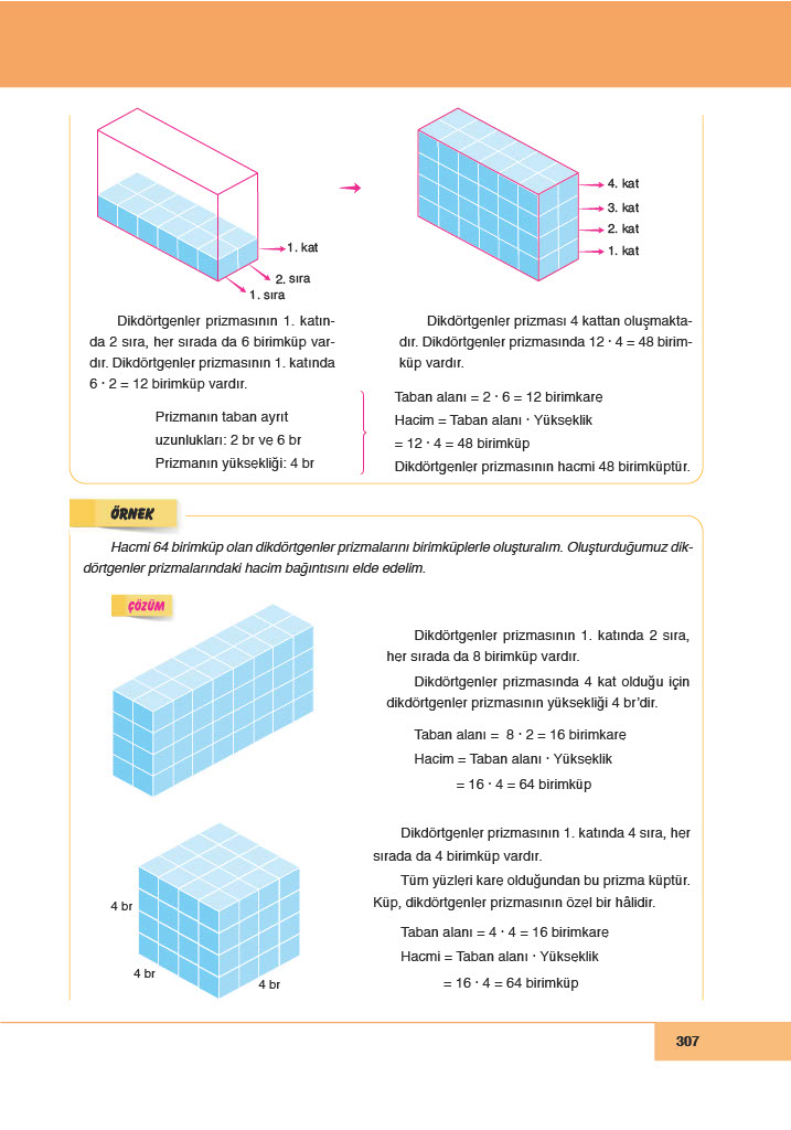 6. Sınıf Doğa Yayınları Matematik Ders Kitabı Sayfa 307 Cevapları 6. Sınıf Doğa Yayınları Matematik Ders Kitabı Sayfa 307 Cevapları