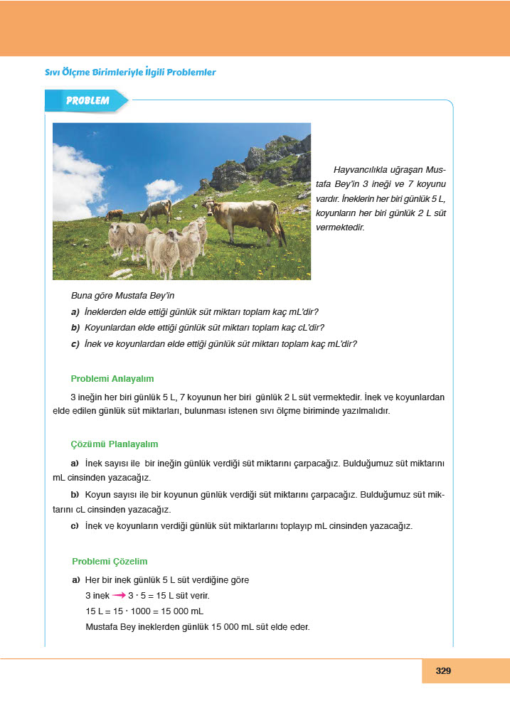 6. Sınıf Doğa Yayınları Matematik Ders Kitabı Sayfa 329 Cevapları 6. Sınıf Doğa Yayınları Matematik Ders Kitabı Sayfa 329 Cevapları
