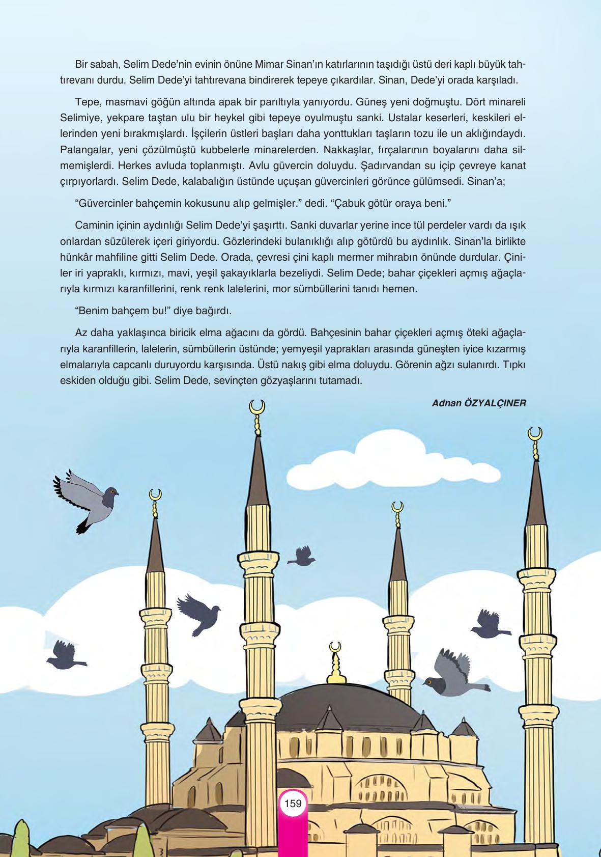 6. Sınıf Yıldırım Yayınları Türkçe Ders Kitabı Sayfa 159 Cevapları 6. Sınıf Yıldırım Yayınları Türkçe Ders Kitabı Sayfa 159 Cevapları