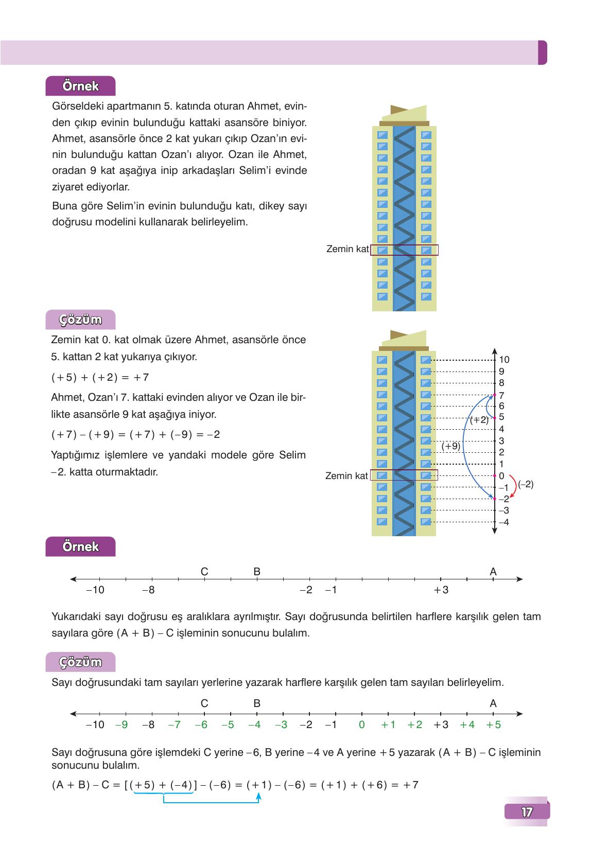 7. Sınıf Edat Yayınları Matematik Ders Kitabı Sayfa 17 Cevapları 7. Sınıf Edat Yayınları Matematik Ders Kitabı Sayfa 17 Cevapları