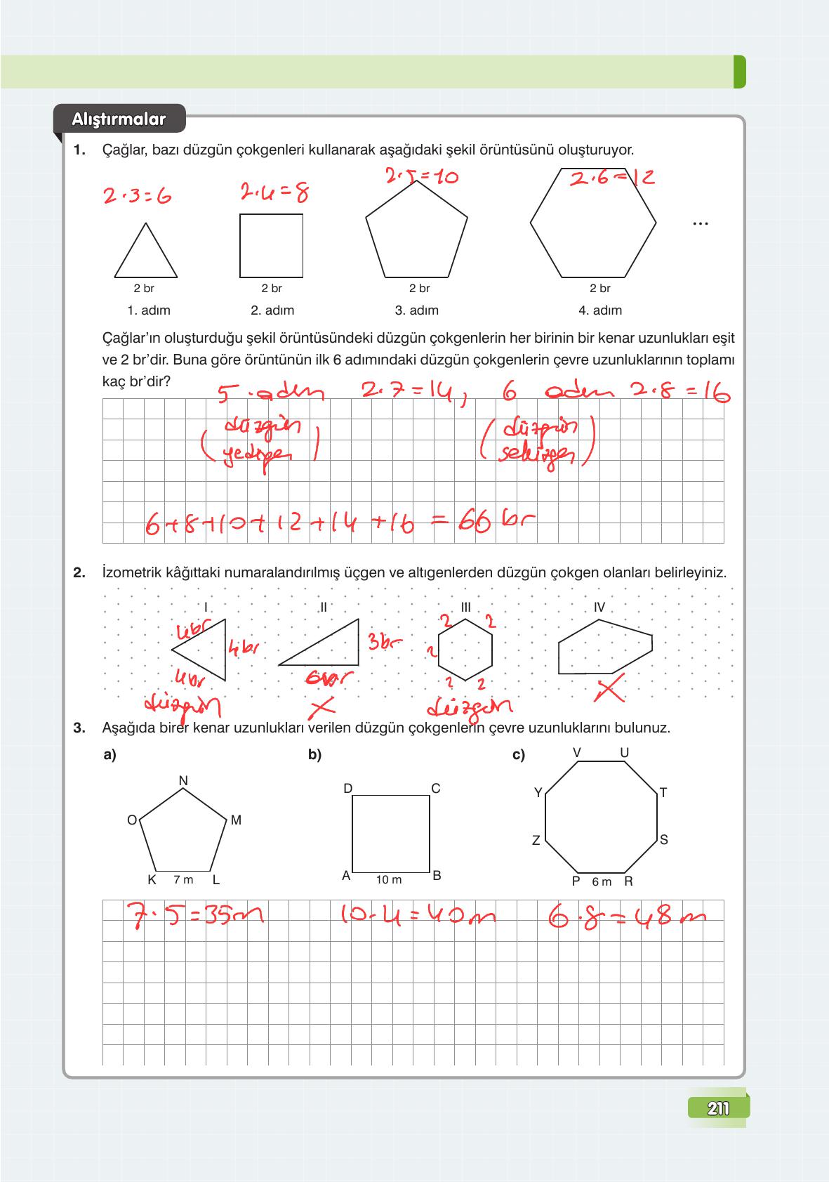 7. Sınıf Edat Yayınları Matematik Ders Kitabı Sayfa 211 Cevapları 7. Sınıf Edat Yayınları Matematik Ders Kitabı Sayfa 211 Cevapları