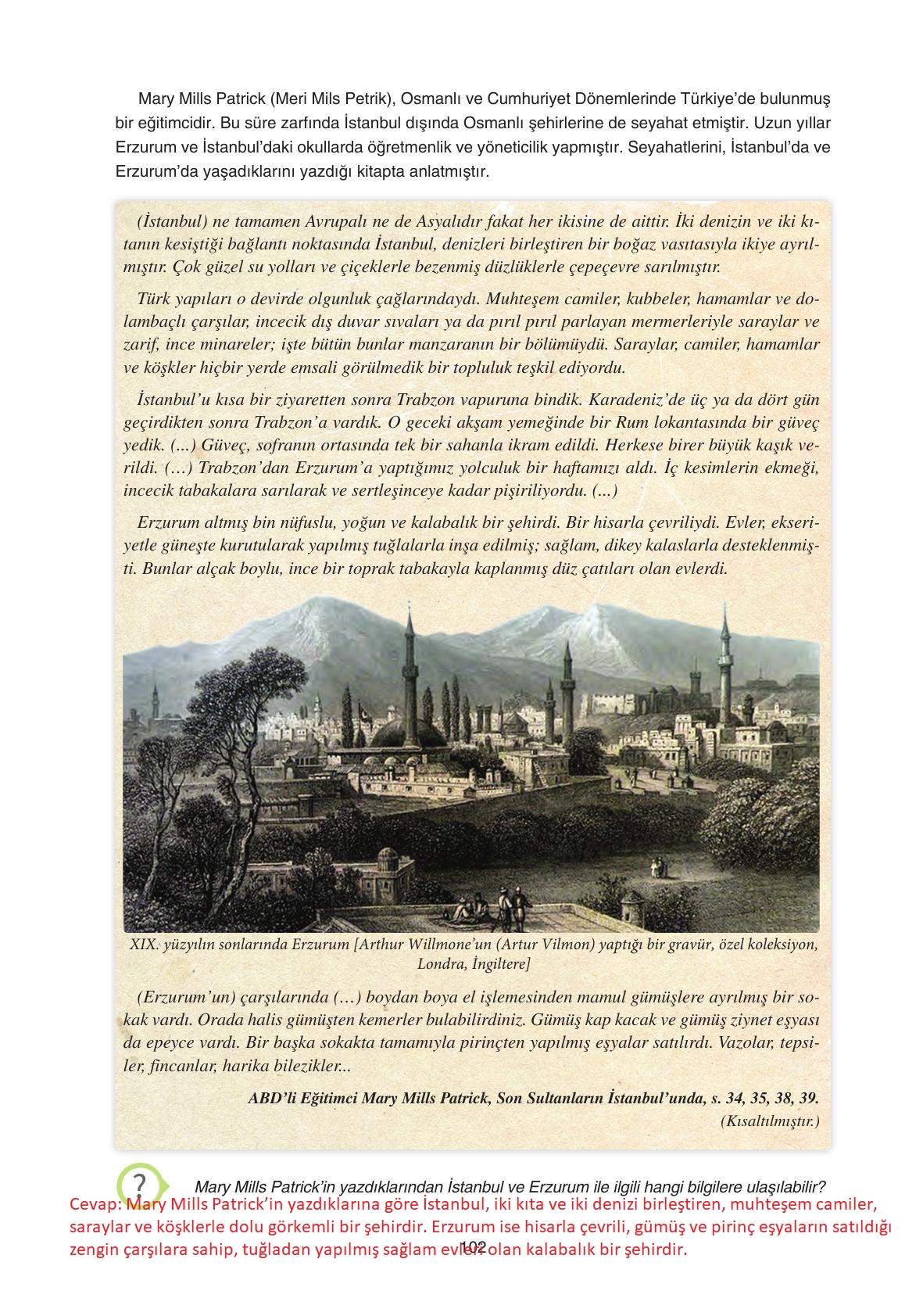 7. Sınıf Yıldırım Yayınları Sosyal Bilgiler Ders Kitabı Sayfa 102 Cevapları 7. Sınıf Yıldırım Yayınları Sosyal Bilgiler Ders Kitabı Sayfa 102 Cevapları