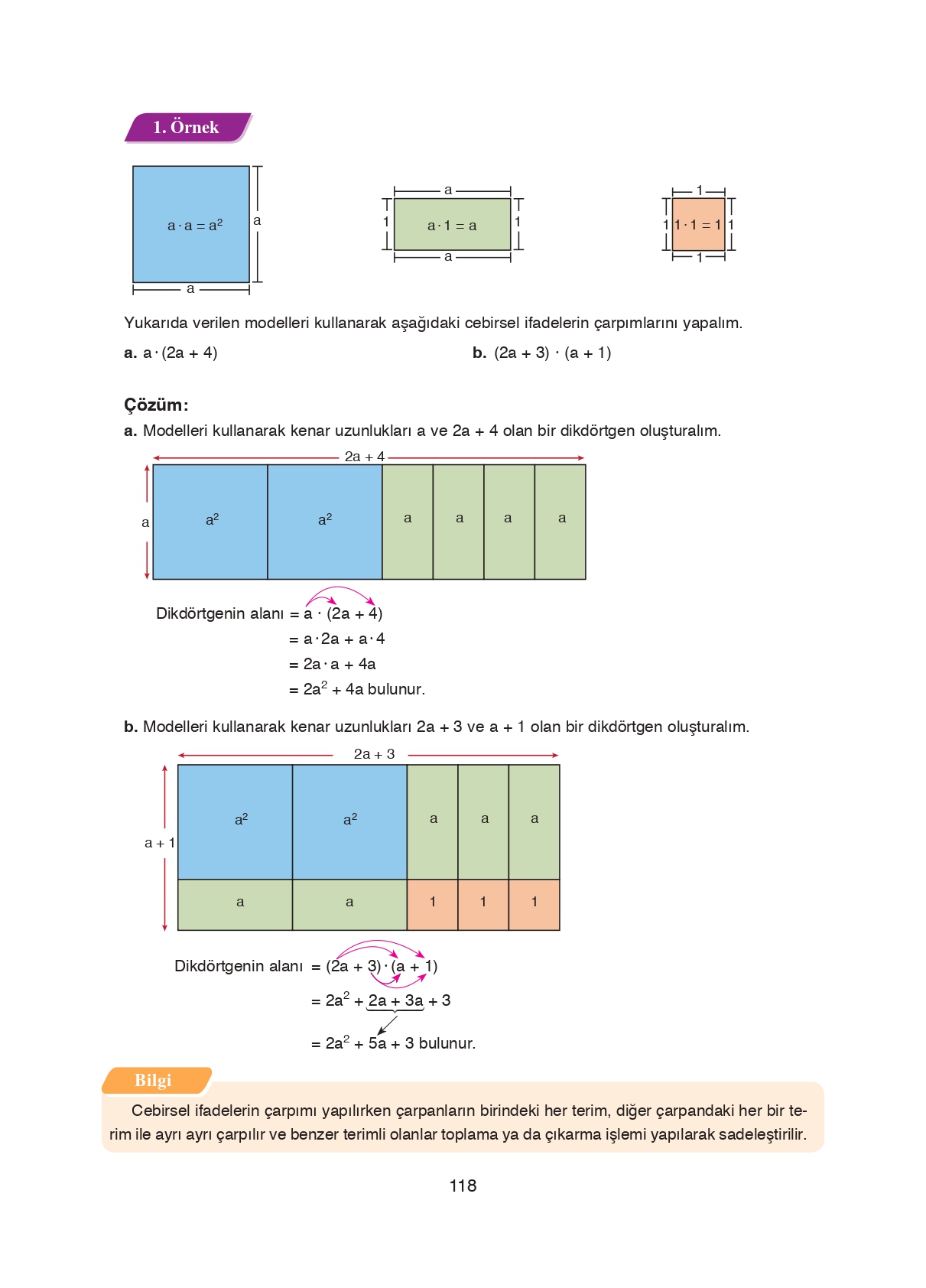 8. Sınıf Ada Matbaacılık Yayıncılık Matematik Ders Kitabı Sayfa 118 Cevapları 8. Sınıf Ada Matbaacılık Yayıncılık Matematik Ders Kitabı Sayfa 118 Cevapları