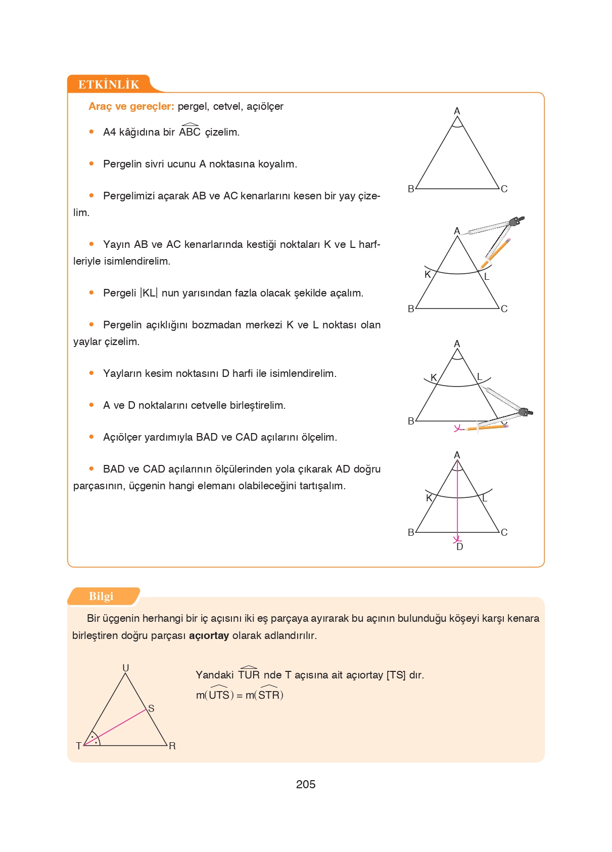 8. Sınıf Ada Matbaacılık Yayıncılık Matematik Ders Kitabı Sayfa 205 Cevapları 8. Sınıf Ada Matbaacılık Yayıncılık Matematik Ders Kitabı Sayfa 205 Cevapları