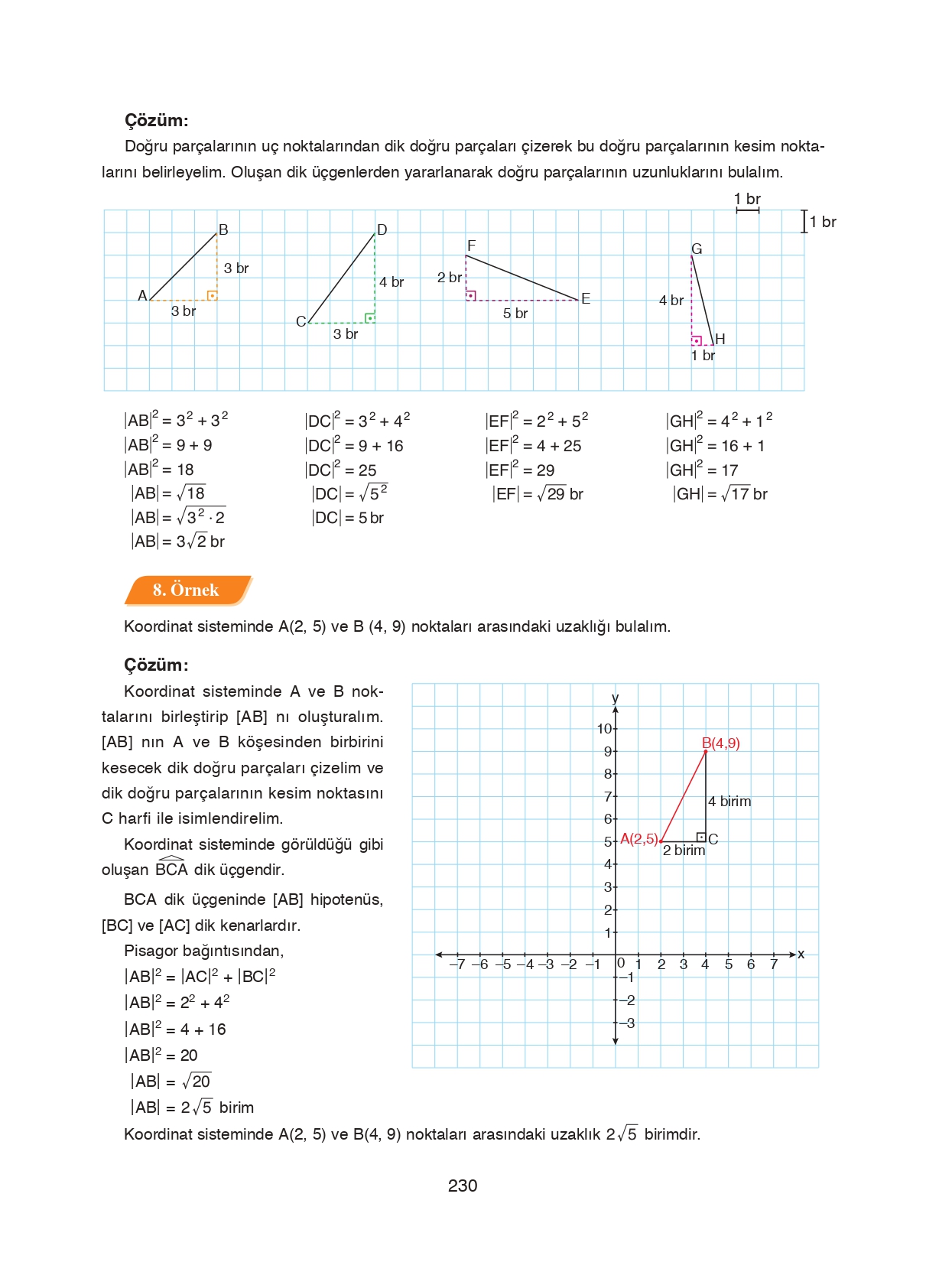 8. Sınıf Ada Matbaacılık Yayıncılık Matematik Ders Kitabı Sayfa 230 Cevapları 8. Sınıf Ada Matbaacılık Yayıncılık Matematik Ders Kitabı Sayfa 230 Cevapları