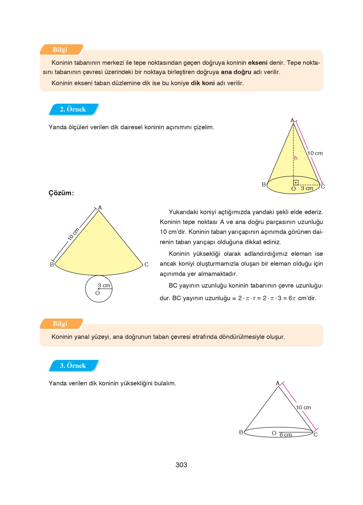 8. Sınıf Ada Matbaacılık Yayıncılık Matematik Ders Kitabı Sayfa 303 Cevapları