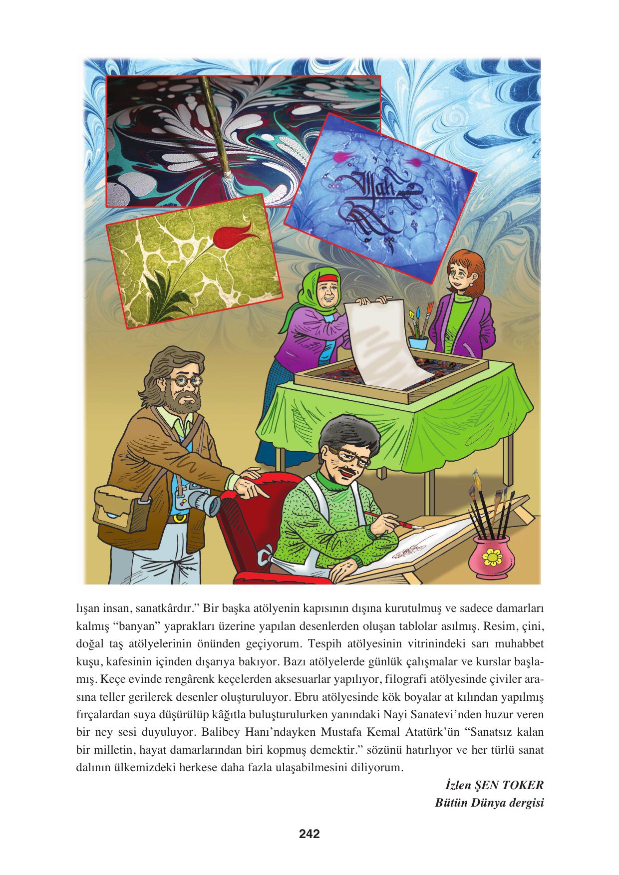 8. Sınıf Hecce Yayıncılık Türkçe Ders Kitabı Sayfa 242 Cevapları 8. Sınıf Hecce Yayıncılık Türkçe Ders Kitabı Sayfa 242 Cevapları