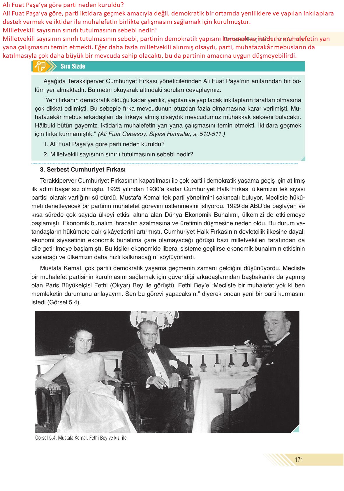 8. Sınıf Semih Ofset Sek Yayınları İnkılap Ders Kitabı Sayfa 171 Cevapları 8. Sınıf Semih Ofset Sek Yayınları İnkılap Ders Kitabı Sayfa 171 Cevapları