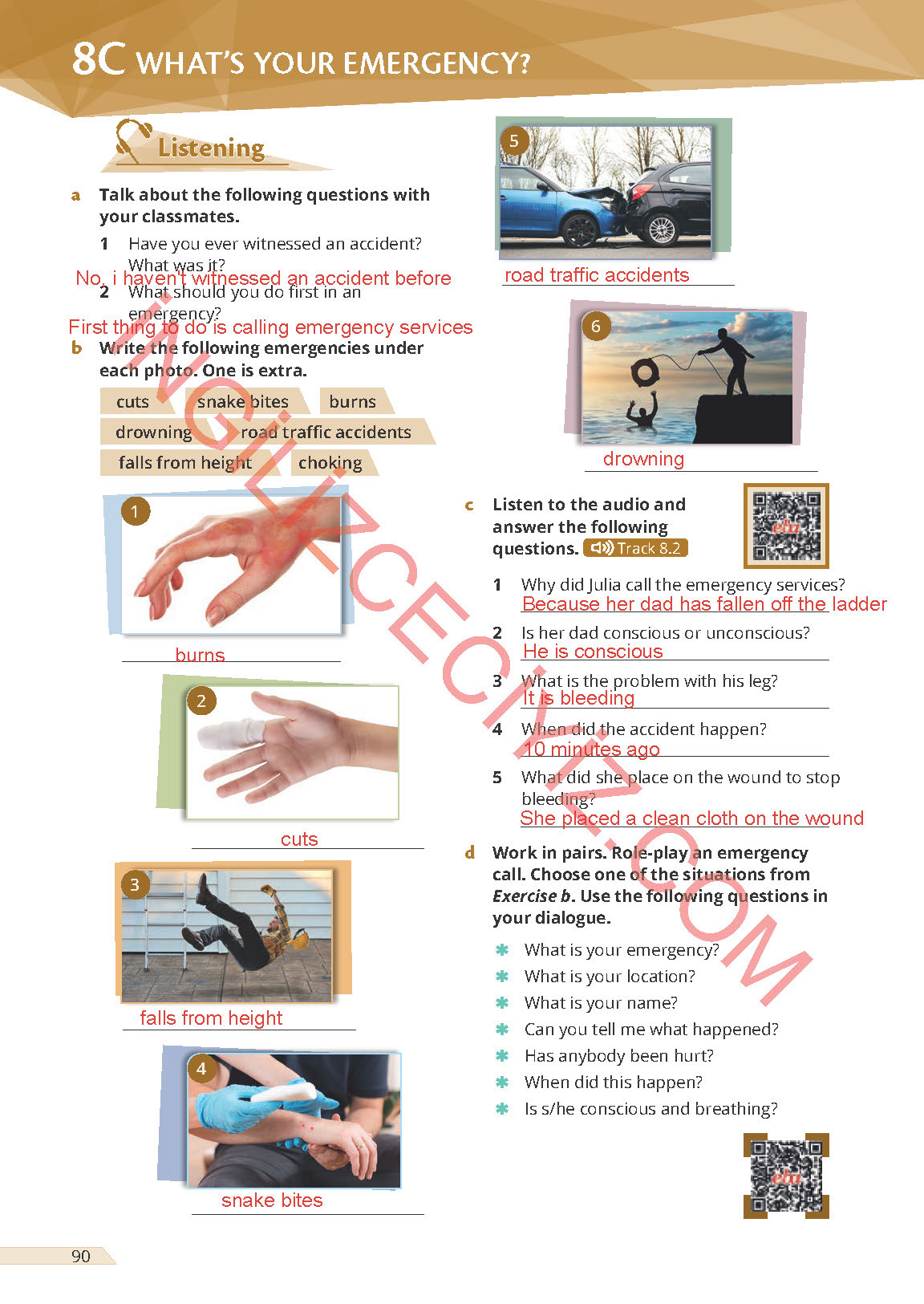 9. Sınıf Uplift Meb Yayınları İngilizce Ders Kitabı Sayfa 90 Cevapları 9. Sınıf Uplift Meb Yayınları İngilizce Ders Kitabı Sayfa 90 Cevapları