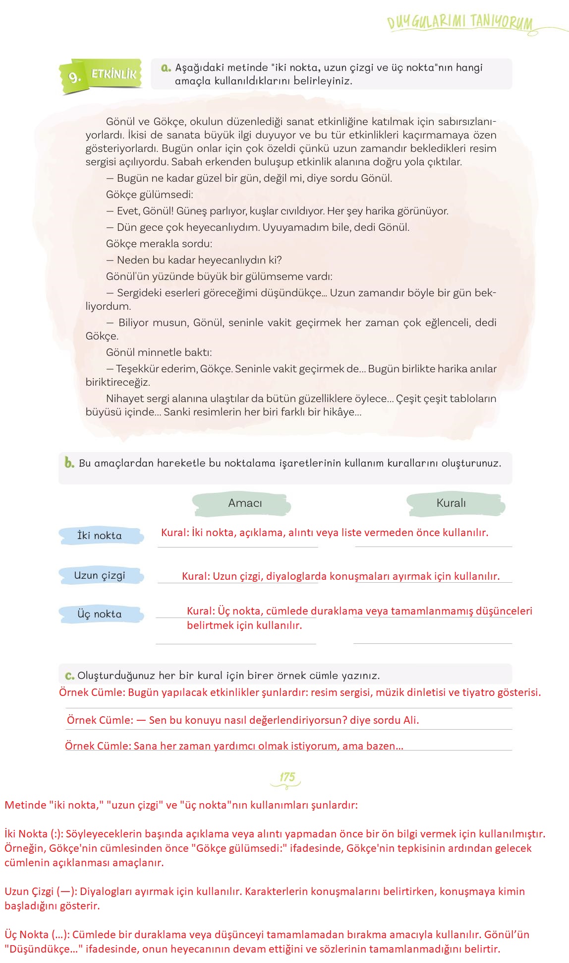 5. Sınıf Meb Yayınları Türkçe 1. Kitap Ders Kitabı Sayfa 175 Cevapları 5. Sınıf Meb Yayınları Türkçe 1. Kitap Ders Kitabı Sayfa 175 Cevapları