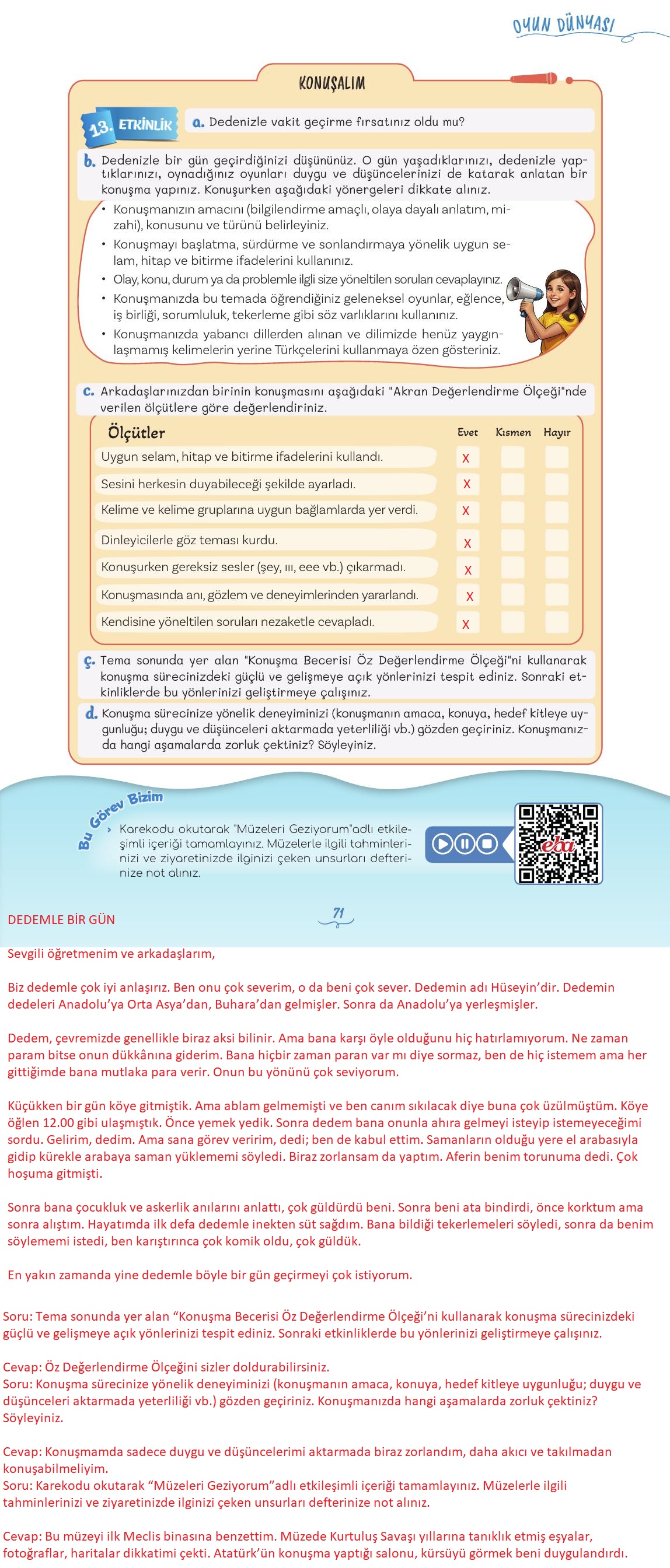 5. Sınıf Meb Yayınları Türkçe 1. Kitap Ders Kitabı Sayfa 71 Cevapları 5. Sınıf Meb Yayınları Türkçe 1. Kitap Ders Kitabı Sayfa 71 Cevapları